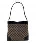 GUCCI (グッチ) GGキャンバス ショルダーバッグ ベージュ：10000円