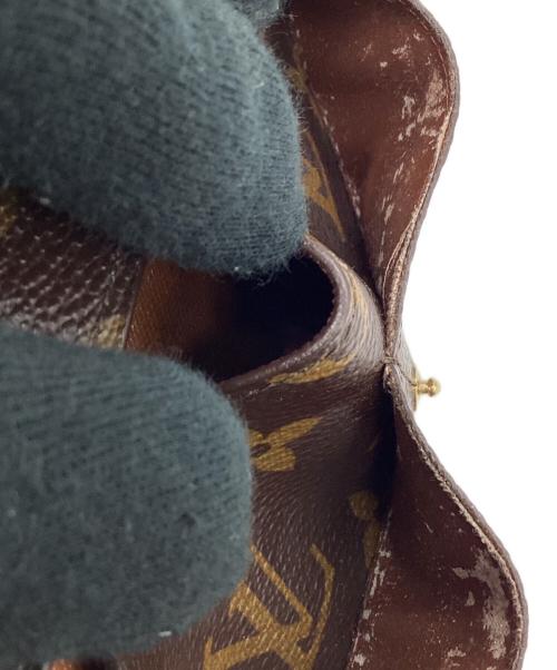 LOUIS VUITTON（ルイ ヴィトン）LOUIS VUITTON (ルイ ヴィトン) モノグラム ポシェット ポルトモネ クレディ 長財布 ブラウンの古着・服飾アイテム