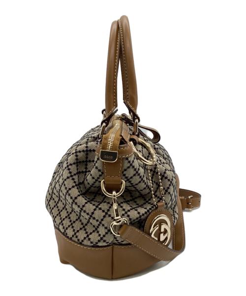GUCCI（グッチ）GUCCI (グッチ) Diamante Sookie（ディアマンテ スーキー）2WAYバッグ ベージュの古着・服飾アイテム