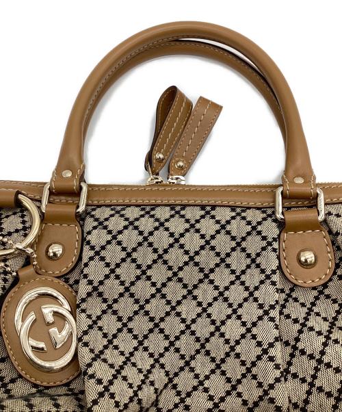 GUCCI（グッチ）GUCCI (グッチ) Diamante Sookie（ディアマンテ スーキー）2WAYバッグ ベージュの古着・服飾アイテム