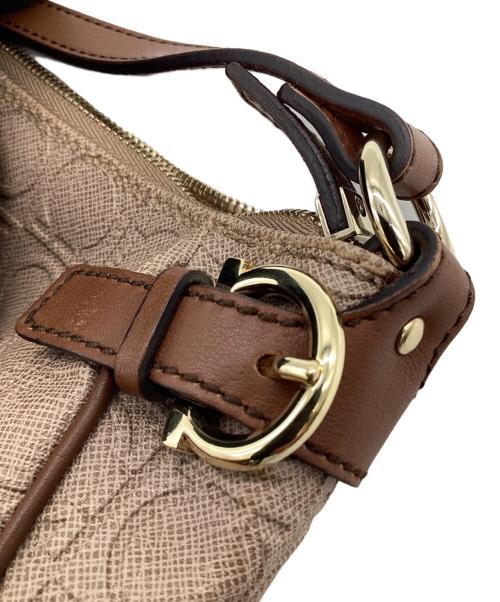 Salvatore Ferragamo（サルヴァトーレ フェラガモ）Salvatore Ferragamo (サルヴァトーレ フェラガモ) ガンチーニ ショルダーバッグ ベージュの古着・服飾アイテム