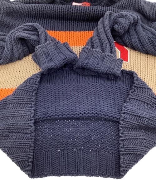 DOLCE & GABBANA（ドルチェ＆ガッバーナ）DOLCE & GABBANA (ドルチェ＆ガッバーナ) コットン ローゲージ ニット ネイビー サイズ:Sの古着・服飾アイテム