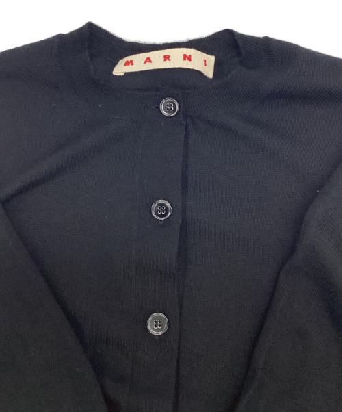MARNI（マルニ）MARNI (マルニ) カシミヤ カーディガン ブラック サイズ:38の古着・服飾アイテム