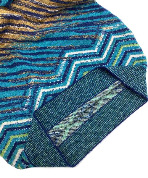 KENZO GOLF（ケンゾー ゴルフ）KENZO GOLF (ケンゾー ゴルフ) 総柄ニット グリーン サイズ:4の古着・服飾アイテム