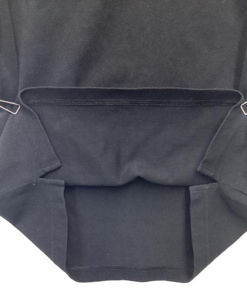 PRADA（プラダ）PRADA (プラダ) ラバーロゴ半袖ポロシャツ ブラック サイズ:Sの古着・服飾アイテム