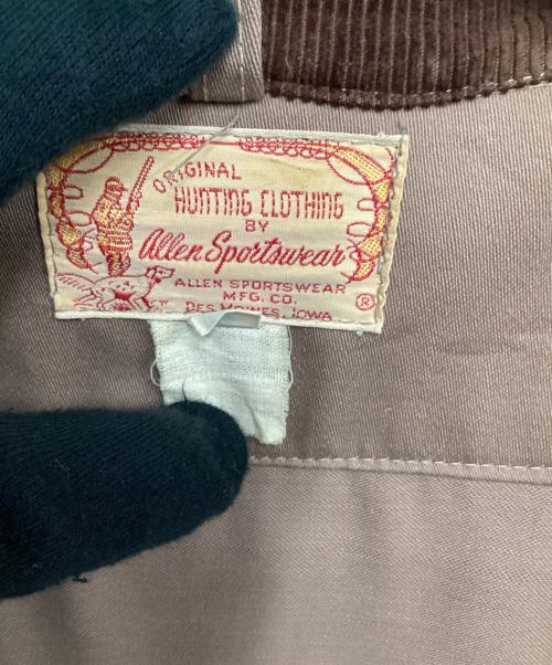 allen sportwear（アレン スポーツウェア）allen sportwear (アレン スポーツウェア) ハンティングジャケット ブラウン サイズ:Mの古着・服飾アイテム