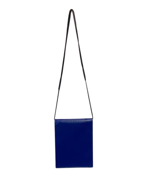 MARNI（マルニ）MARNI (マルニ) TRIBECA（トライベッカ）ポリエステル ショルダーバッグ ブルー×ブラックの古着・服飾アイテム