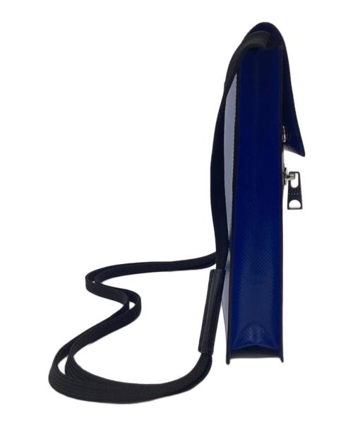 MARNI（マルニ）MARNI (マルニ) TRIBECA（トライベッカ）ポリエステル ショルダーバッグ ブルー×ブラックの古着・服飾アイテム