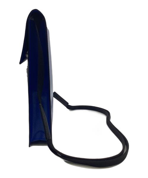 MARNI（マルニ）MARNI (マルニ) TRIBECA（トライベッカ）ポリエステル ショルダーバッグ ブルー×ブラックの古着・服飾アイテム