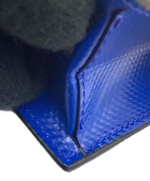 MARNI（マルニ）MARNI (マルニ) TRIBECA（トライベッカ）ポリエステル ショルダーバッグ ブルー×ブラックの古着・服飾アイテム