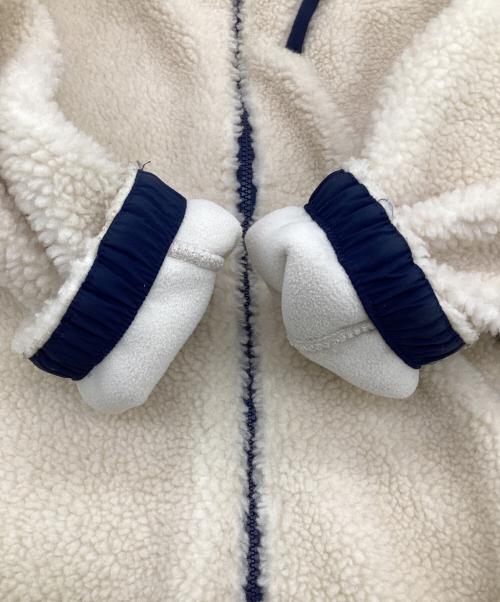 THE NORTH FACE WHITE LABEL（ザノースフェイスホワイトレーベル）THE NORTH FACE WHITE LABEL (ザノースフェイスホワイトレーベル) RIMO（リモ）フードフリースジャケット アイボリー サイズ:XLの古着・服飾アイテム