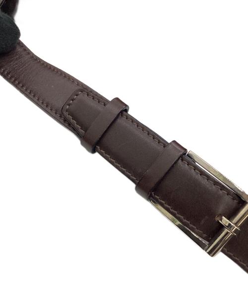 CELINE（セリーヌ）CELINE (セリーヌ) C マカダム ワンショルダーバッグ ダークブラウンの古着・服飾アイテム