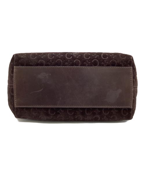 CELINE（セリーヌ）CELINE (セリーヌ) C マカダム ワンショルダーバッグ ダークブラウンの古着・服飾アイテム