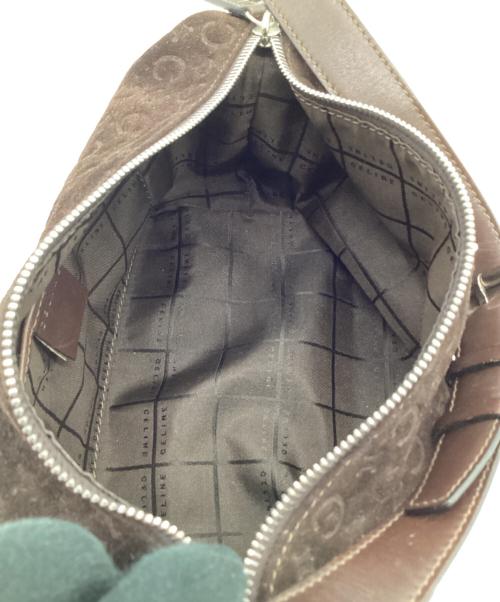 CELINE（セリーヌ）CELINE (セリーヌ) C マカダム ワンショルダーバッグ ダークブラウンの古着・服飾アイテム