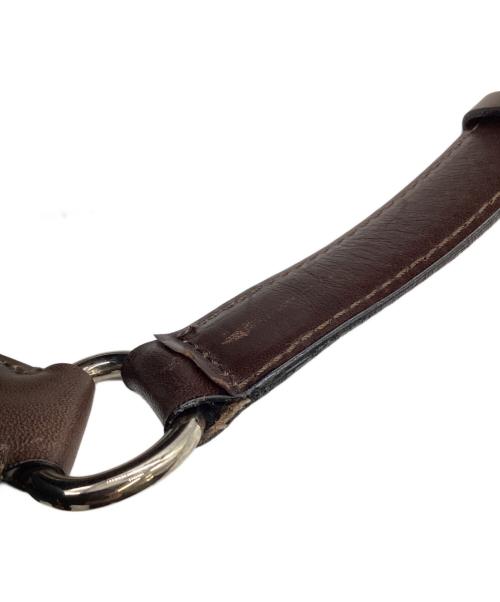 CELINE（セリーヌ）CELINE (セリーヌ) C マカダム ワンショルダーバッグ ダークブラウンの古着・服飾アイテム