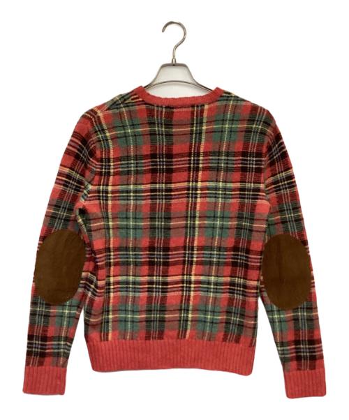 Polo by RalphLauren（ポロ バイ ラルフローレン）Polo by RalphLauren (ポロ バイ ラルフローレン) ウールニット レッド サイズ:Mの古着・服飾アイテム