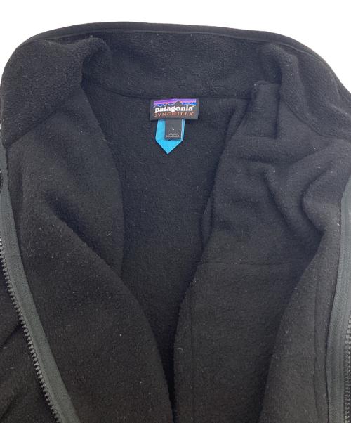 Patagonia（パタゴニア）Patagonia (パタゴニア) シンチラジャケット ブラック サイズ:Lの古着・服飾アイテム