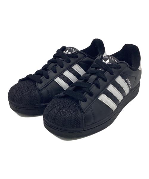 adidas（アディダス）adidas (アディダス) SUPERSTARⅡ（スーパースターⅡ）スニーカー ホワイト×ブラック サイズ:23㎝の古着・服飾アイテム