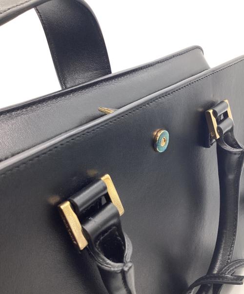 Saint Laurent Paris（サンローランパリ）Saint Laurent Paris (サンローランパリ) カバス 2WAYバッグ ブラックの古着・服飾アイテム