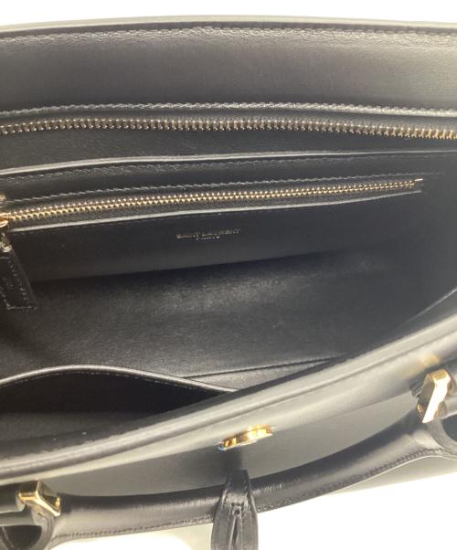 Saint Laurent Paris（サンローランパリ）Saint Laurent Paris (サンローランパリ) カバス 2WAYバッグ ブラックの古着・服飾アイテム