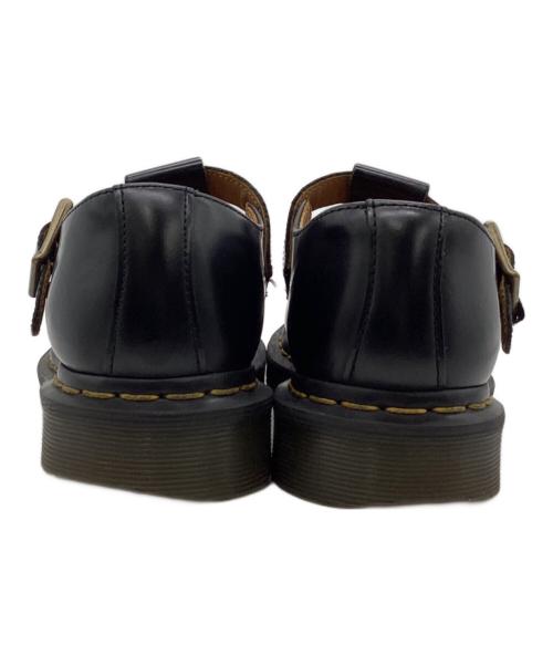 Dr.Martens（ドクターマーチン）Dr.Martens (ドクターマーチン) POLLEY T BAR SHOE（ポリー Tバーシューズ） ブラック サイズ:UK4の古着・服飾アイテム