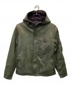 AVIREXアヴィレックス）の古着「SHEEP HOODY JACKET（シープ フーディー ジャケット）」｜オリーブ