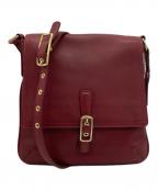 COACHコーチ）の古着「ショルダーバッグ」｜レッド