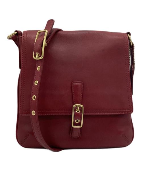 COACH（コーチ）COACH (コーチ) ショルダーバッグ レッドの古着・服飾アイテム