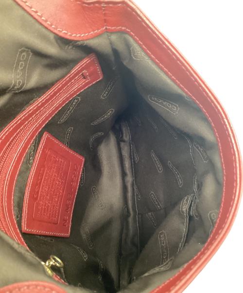 COACH（コーチ）COACH (コーチ) ショルダーバッグ レッドの古着・服飾アイテム
