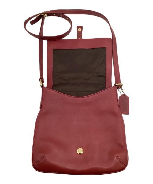 COACH（コーチ）COACH (コーチ) ショルダーバッグ レッドの古着・服飾アイテム