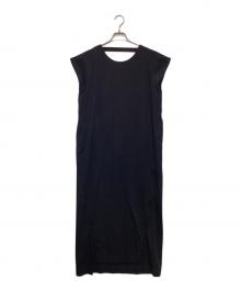 UN3D.（アンスリード）の古着「バックバンドカットワンピース」｜ブラック