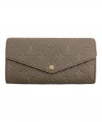 LOUIS VUITTONルイ ヴィトン）の古着「モノグラム アンプラント ポルトフォイユ サラ 長財布」｜トゥルトレール