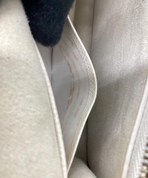 Christian Dior（クリスチャン ディオール）Christian Dior (クリスチャン ディオール) サドル チェーン ショルダー ポーチ アイボリーの古着・服飾アイテム