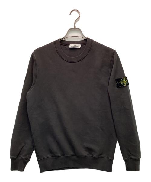 STONE ISLAND（ストーンアイランド）STONE ISLAND (ストーンアイランド) ワッペンパッチ スウェット グレー サイズ:Mの古着・服飾アイテム