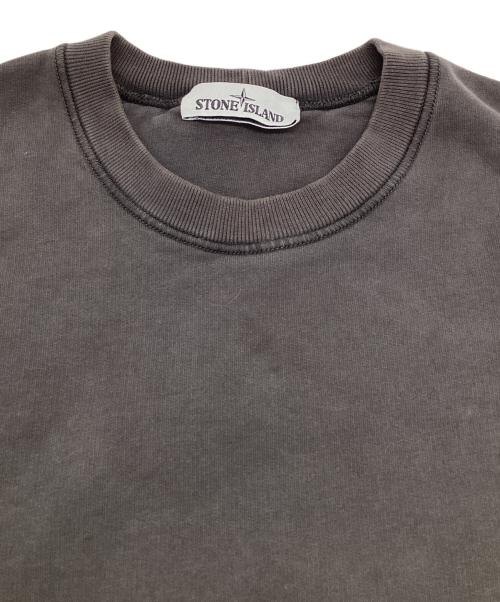 STONE ISLAND（ストーンアイランド）STONE ISLAND (ストーンアイランド) ワッペンパッチ スウェット グレー サイズ:Mの古着・服飾アイテム
