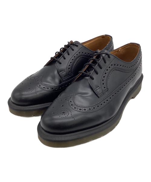 Dr.Martens（ドクターマーチン）Dr.Martens (ドクターマーチン) 3989 ブローグシューズ ブラック サイズ:UK9の古着・服飾アイテム