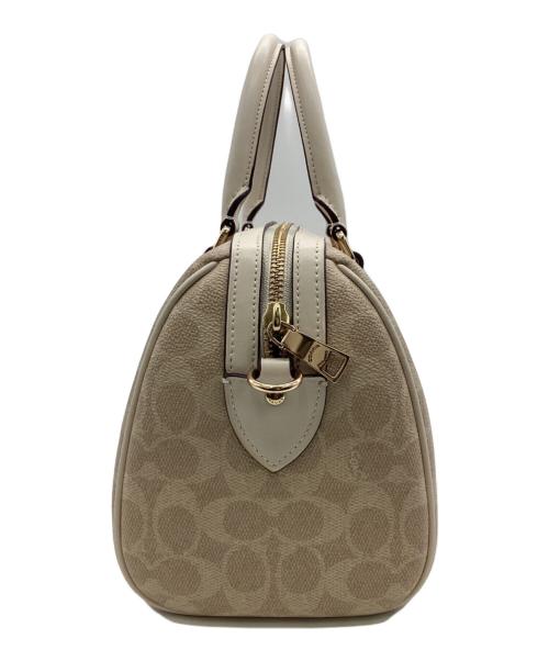 COACH（コーチ）COACH (コーチ) ローアン サッチェル バッグ アイボリーの古着・服飾アイテム