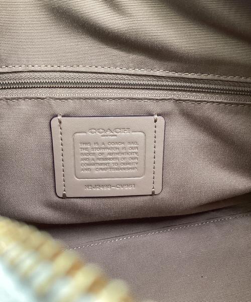 COACH（コーチ）COACH (コーチ) ローアン サッチェル バッグ アイボリーの古着・服飾アイテム