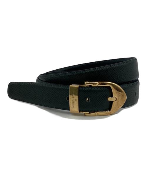 LOUIS VUITTON（ルイ ヴィトン）LOUIS VUITTON (ルイ ヴィトン) タイガ サンチュール クラシックベルト グリーン サイズ:110/44の古着・服飾アイテム