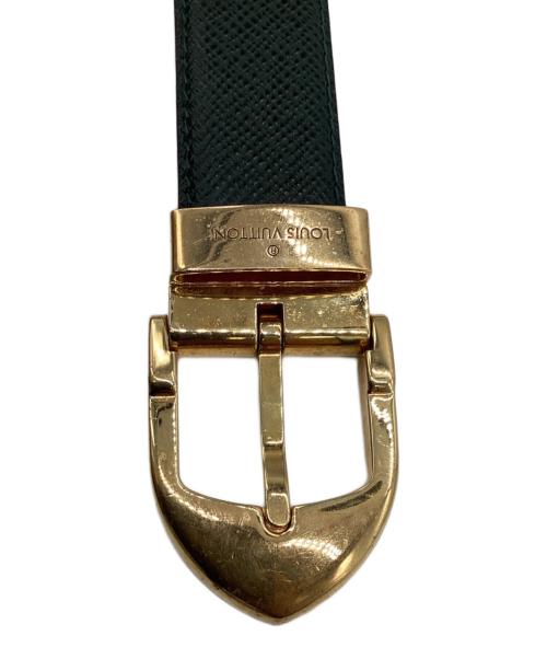 LOUIS VUITTON（ルイ ヴィトン）LOUIS VUITTON (ルイ ヴィトン) タイガ サンチュール クラシックベルト グリーン サイズ:110/44の古着・服飾アイテム