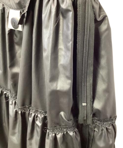 cygne（シーニュ）cygne (シーニュ) ティアードスカート ブラック サイズ:表記無の古着・服飾アイテム