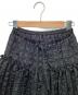 中古・古着 cygne (シーニュ) ジャガード スカート SWAN ブラック サイズ:1：9000円