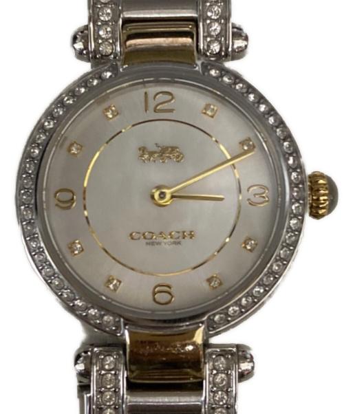 COACH（コーチ）COACH (コーチ) CARY（ケーリー）腕時計 ホワイトの古着・服飾アイテム