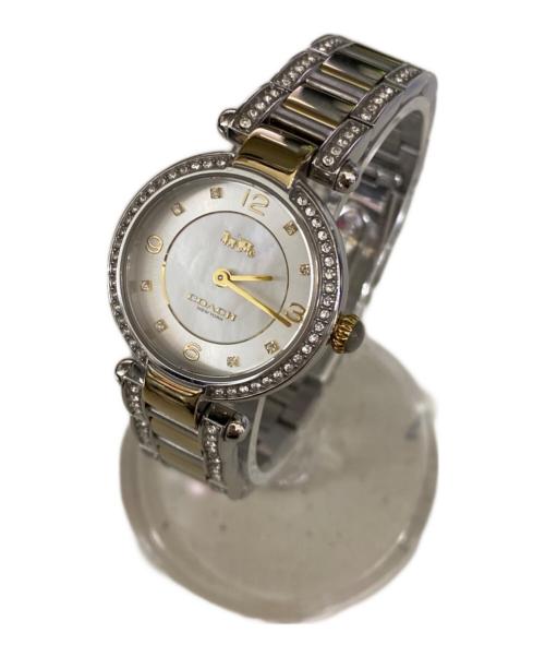 COACH（コーチ）COACH (コーチ) CARY（ケーリー）腕時計 ホワイトの古着・服飾アイテム