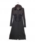 TANAKADAISUKE×STUDIOSタナカダイスケ×ステュディオス）の古着「別注 iron embroidery cotton sheer onpiec（アイアン エンブロイダリー コットン シアー ワンピース）」