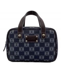 中古・古着通販】CELINE (セリーヌ) マカダム ミニボストン 中古・古着通販】CELINE (セリーヌ) マカダム ミニボストン