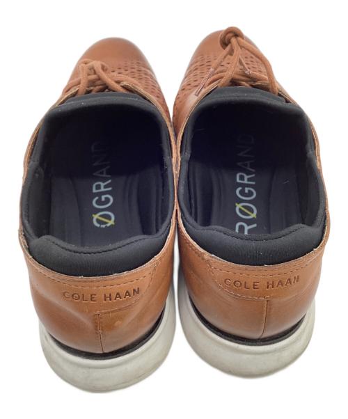 COLE HAAN（コールハーン）COLE HAAN (コールハーン) ゼログランド レーザー ウィング シューズ ブラウン サイズ:US9 1/2の古着・服飾アイテム