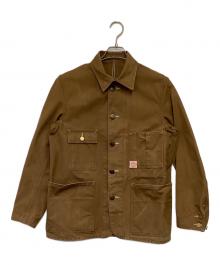 HEADLIGHT（ヘッドライト）の古着「13oz.ブラウンダック ワークコート」｜ブラウン
