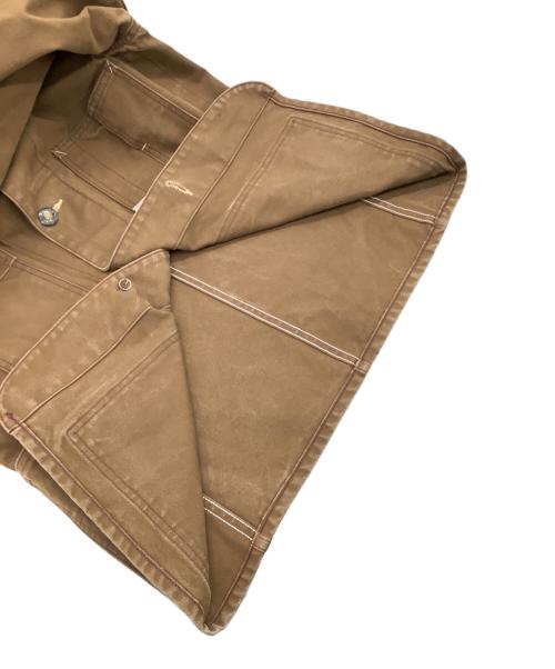 HEADLIGHT（ヘッドライト）HEADLIGHT (ヘッドライト) 13oz.ブラウンダック ワークコート ブラウン サイズ:38の古着・服飾アイテム