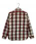 WAREHOUSE (ウエアハウス) チェック フランネルシャツ レッド×ブルー×オリーブ サイズ:M：12000円